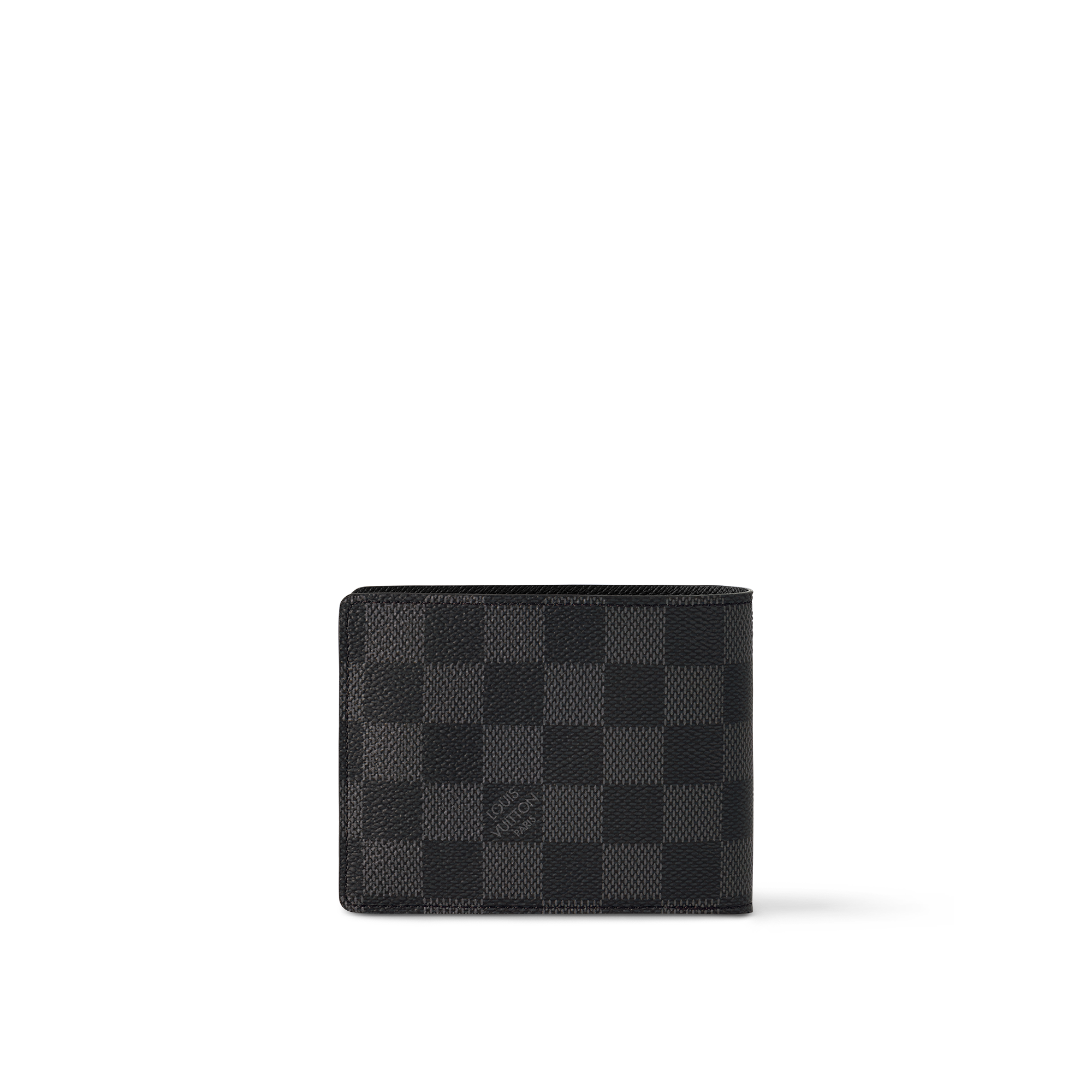 Louis vuitton wallet on sale dark leather